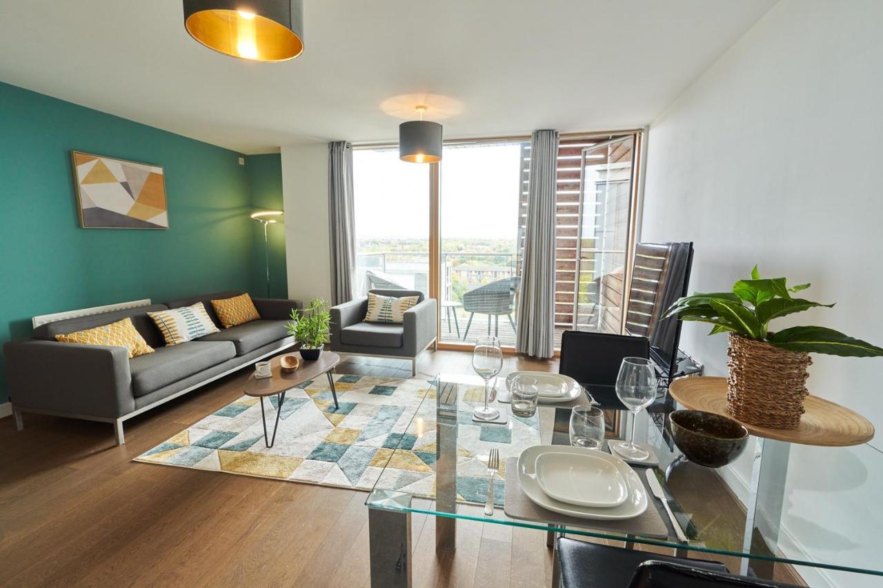 Shortstaymk Vizion Apartments, With Free Superfast Wi-Fi, Parking, Sky Sports And Movies Milton Keynes Eksteriør billede