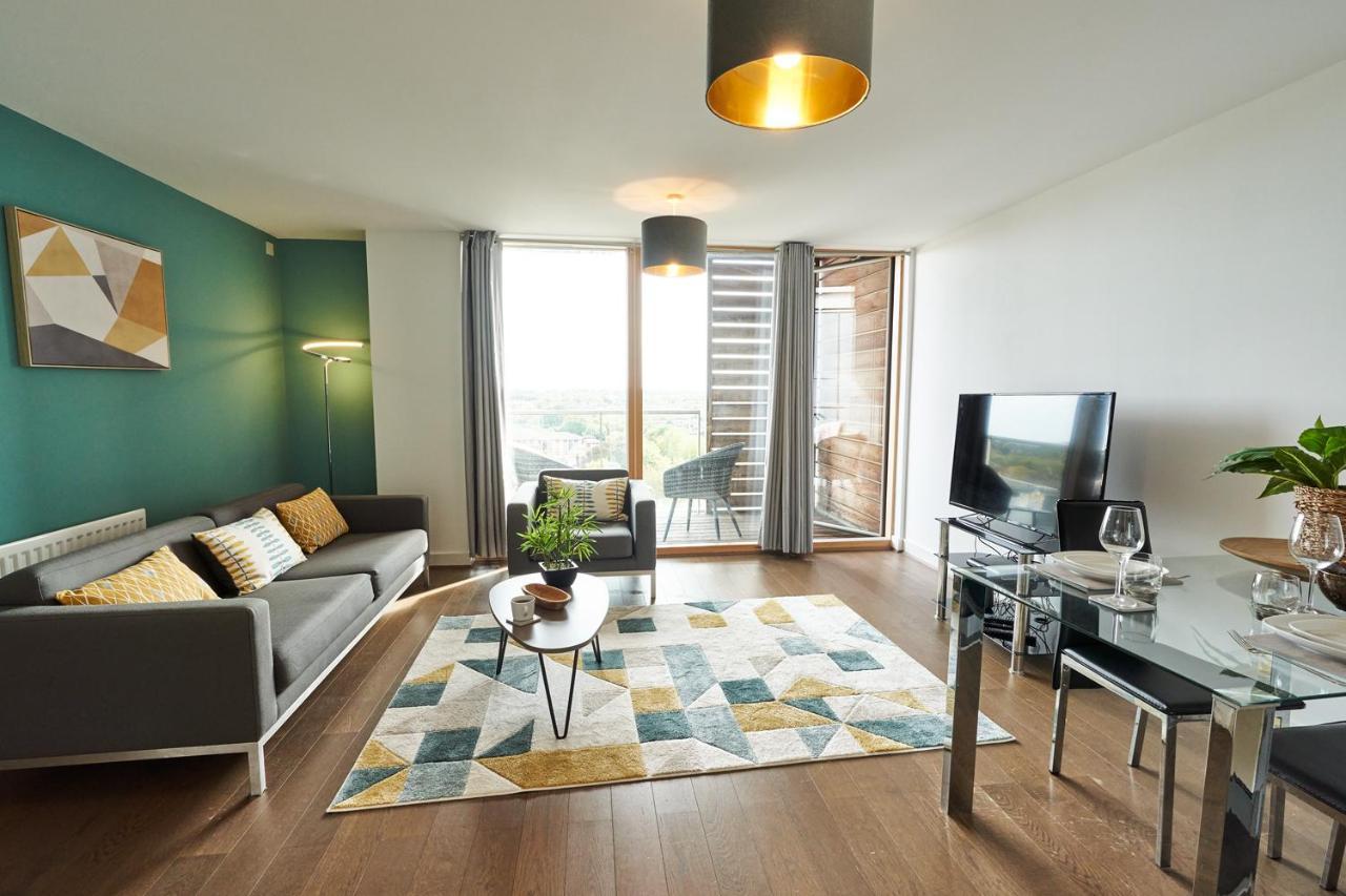 Shortstaymk Vizion Apartments, With Free Superfast Wi-Fi, Parking, Sky Sports And Movies Milton Keynes Eksteriør billede