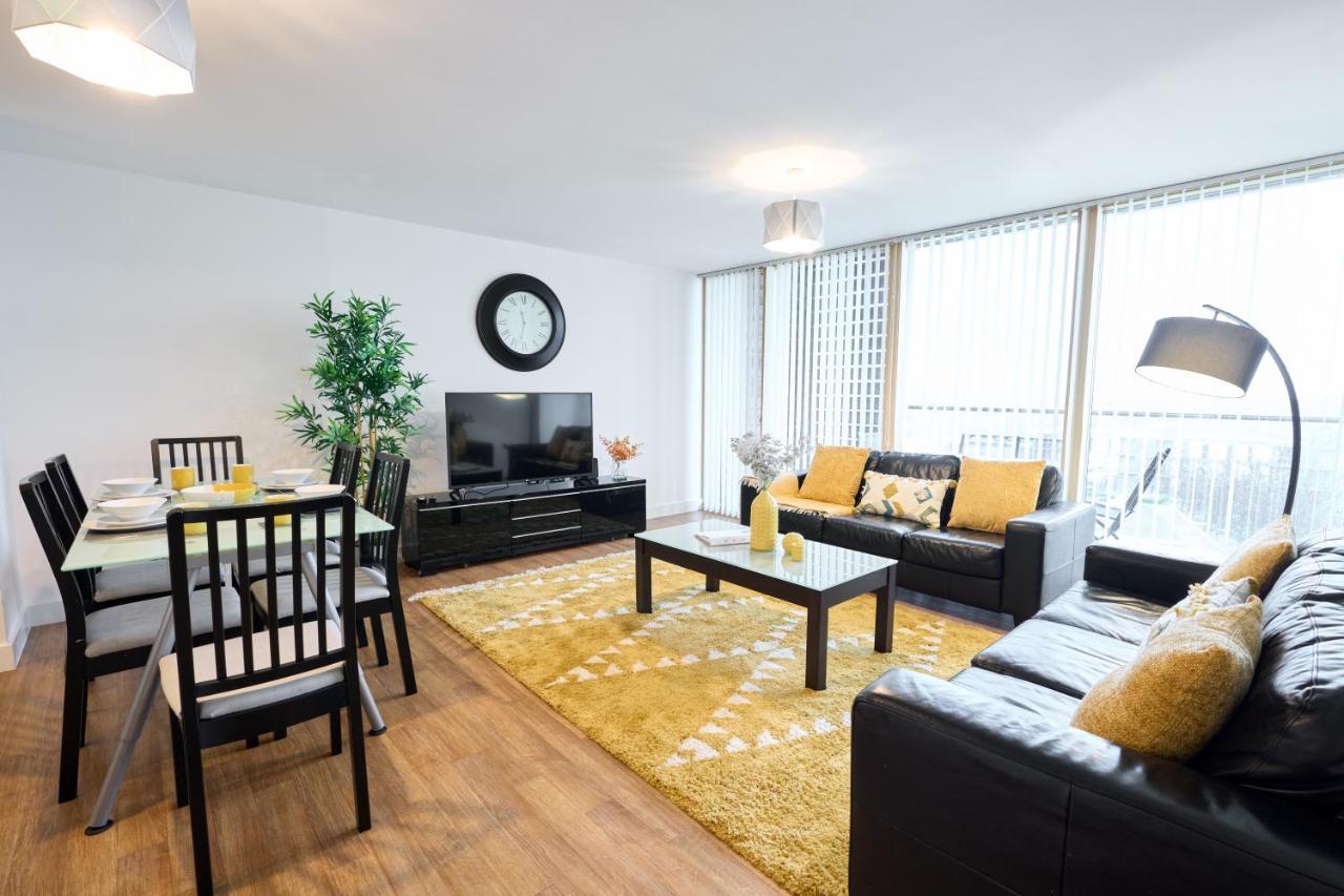 Shortstaymk Vizion Apartments, With Free Superfast Wi-Fi, Parking, Sky Sports And Movies Milton Keynes Eksteriør billede